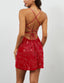 Veloryn | Sequin Sparkly Rhinestone Mini Dress