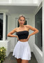 Lyra | 2-Piece Pleated Skort Set with Built-In Shorts