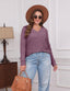 "Ellie" Ribbed Knit V-Neck Sweater – Where Cozy Meets Class