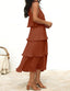 🌞 "Lola" Tiered Halter Dress