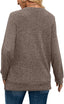 "Ellie" Ribbed Knit V-Neck Sweater – Where Cozy Meets Class