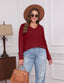 "Ellie" Ribbed Knit V-Neck Sweater – Where Cozy Meets Class