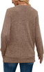 "Ellie" Ribbed Knit V-Neck Sweater – Where Cozy Meets Class