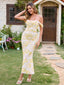 Veyora | Off The Shoulder Corset Maxi Dress