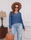 "Ellie" Ribbed Knit V-Neck Sweater – Where Cozy Meets Class