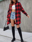 The "Hunter" Plaid Shacket Dress