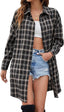 The "Hunter" Plaid Shacket Dress