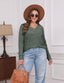 "Ellie" Ribbed Knit V-Neck Sweater – Where Cozy Meets Class