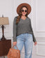 "Ellie" Ribbed Knit V-Neck Sweater – Where Cozy Meets Class