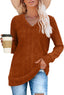 "Ellie" Ribbed Knit V-Neck Sweater – Where Cozy Meets Class