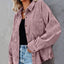 "Lottie" Oversized Corduroy Shirt