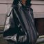 "Noah" Oversized Faux Leather Jacket