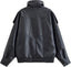 "Noah" Oversized Faux Leather Jacket