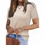 "Ella" Soft Knit Short Sleeve Sweater