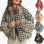 Teddy Grid Zip Jacket