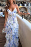 Selena | Chiffon Ruffled Maxi Dress