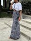 Saskia | Statement Leopard Print Maxi Skirt