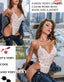 "Amour" Lace Robe Lingerie Set
