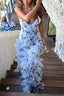 Selena | Chiffon Ruffled Maxi Dress