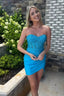 Eliza | Corset Lace Mini Dress