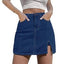 Mia Flex-Denim Mini Skirt