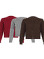 "Tavi" Ribbed Knit Button Cardigan
