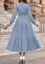 Nivoura | Long Sleeve Maxi Dress with Pockets