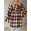 Elowen | Cozy Plaid Sherpa Shacket