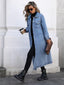 "Mara" Longline Denim Duster