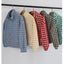Teddy Grid Zip Jacket