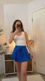 Nova | High-Waisted Active Skort with Tie Waist