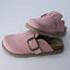 "Wren" Suede Buckle Clogs