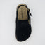 "Leni" Suede Buckle Mules
