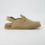"Leni" Suede Buckle Mules