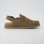 "Leni" Suede Buckle Mules