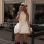 Estella | Slim Halter Neck Backless Mini Dress