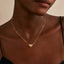 "Luna" Heart Charm Necklace