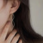 Aura – Sculpted Chain Drop Earrings