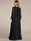 "Seraphina" Glitter Maxi Gown