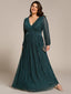 "Seraphina" Glitter Maxi Gown