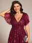 "Cora" Embroidered Midi Dress