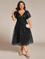 "Cora" Embroidered Midi Dress