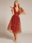 "Cora" Embroidered Midi Dress