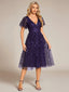 "Cora" Embroidered Midi Dress