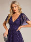 "Cora" Embroidered Midi Dress