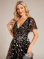 "Cora" Embroidered Midi Dress
