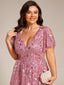 "Cora" Embroidered Midi Dress