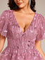 "Cora" Embroidered Midi Dress