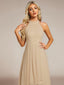 "Zoey" Halter High-Low Cocktail Dress