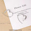 Valenne – Open Heart Thread Earrings with Modern Grace